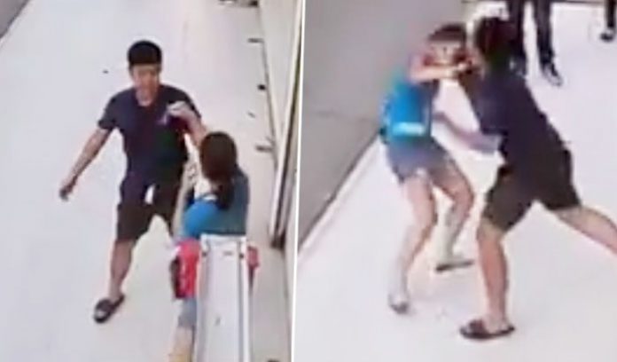 MAN’S ASSAULT ON EX-GF IN BROAD DAYLIGHT SHOCKS ONLOOKERS