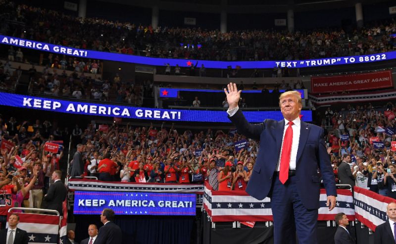Trump launches 2020 bid with vow to 'keep America great'