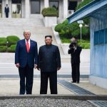 Trump steps into North Korea, in historic first