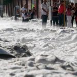 Freak hail storm strikes Mexican city of Guadalajara