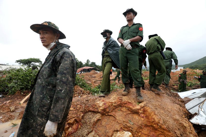 Death toll in Myanmar landslide rises to 51
