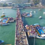 Foreign tourist rescued from water at Pattaya Pier after jumping in to get a dropped shirt