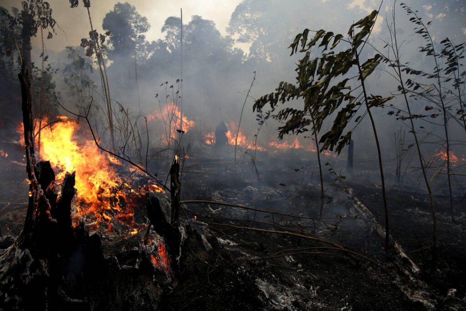 G-7 nations pledge $40 million to fight Amazon fires