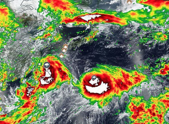 HIGH ALERT as typhoons are crashing towards Asia