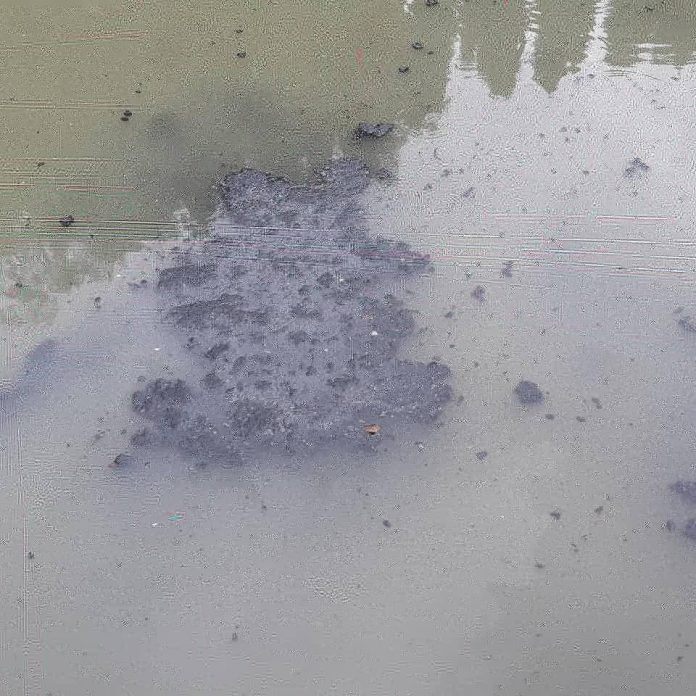 Pattaya Residents complain about foul smelling black water backed up in South Pattaya Canal
