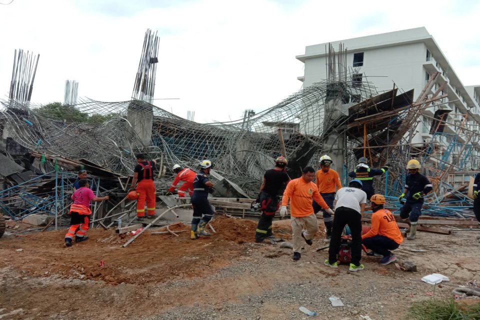 Scaffolding collapse in Phuket kills 1, hurts 8