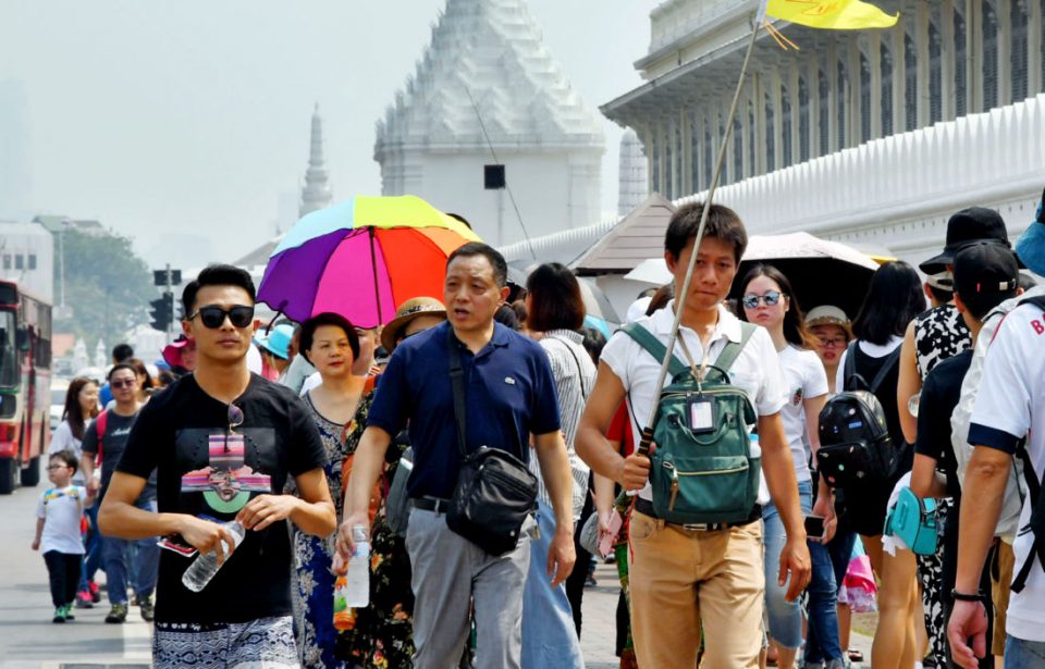 Thailand now claim Chinese arrivals are UP AGAIN