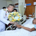 Their Majesties offer moral support to victims of Bangkok blasts