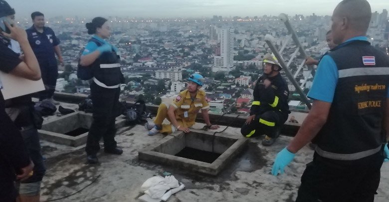 Body remains found in water storage of a building on Ratchada Road