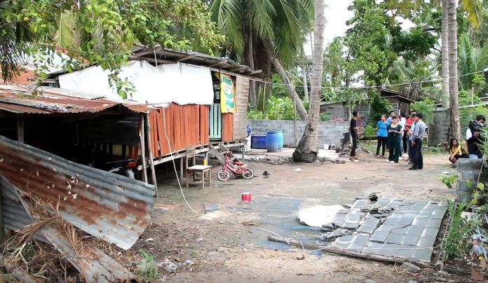 Child killed in collapse of house during storm on Wednesday night in Pattaya area