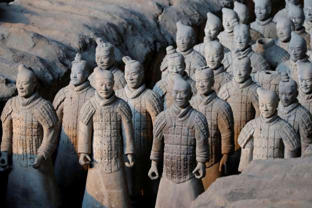 China’s historic TERRACOTTA WARRIORS march into Bangkok