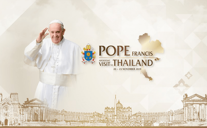 The Pope to officially visit Thailand in November