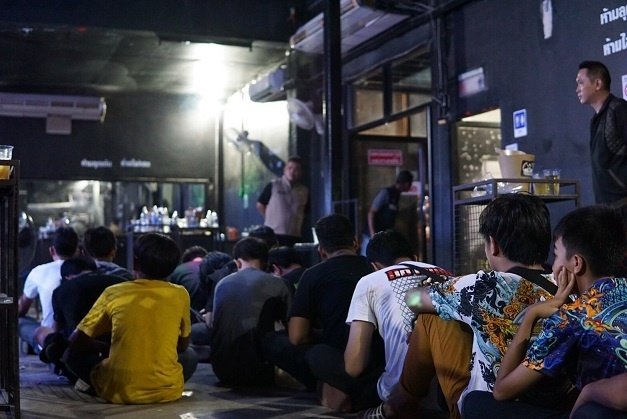 Undercover raid of Sukhothai bar finds 154 underage patrons