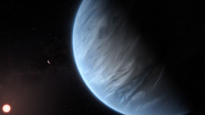 Water found for first time on 'potentially habitable' planet