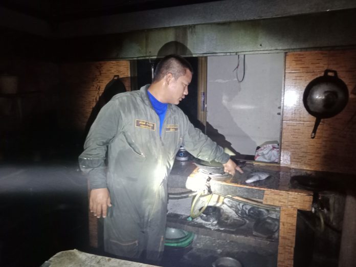 Fire damages Indian restaurant in Pattaya