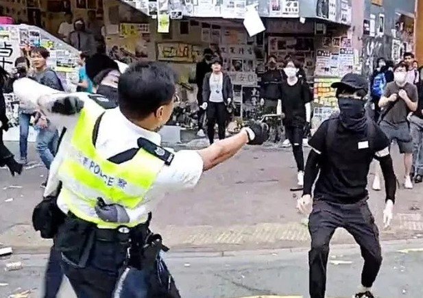 Hong Kong cop