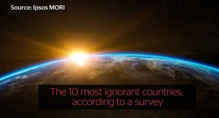 ignorant countries