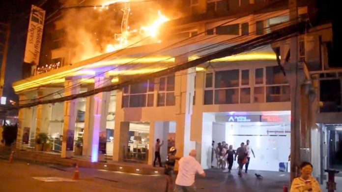 Pattaya HOTEL FIRE