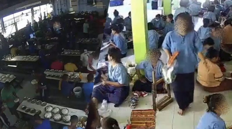 Thai Prison live footage