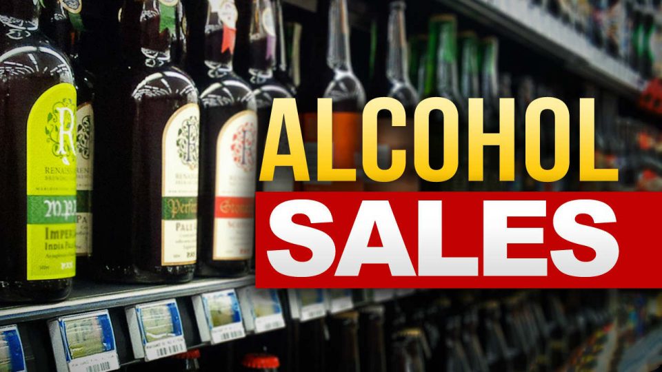 Alcohol sales