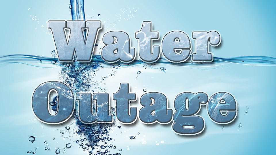 Water outage