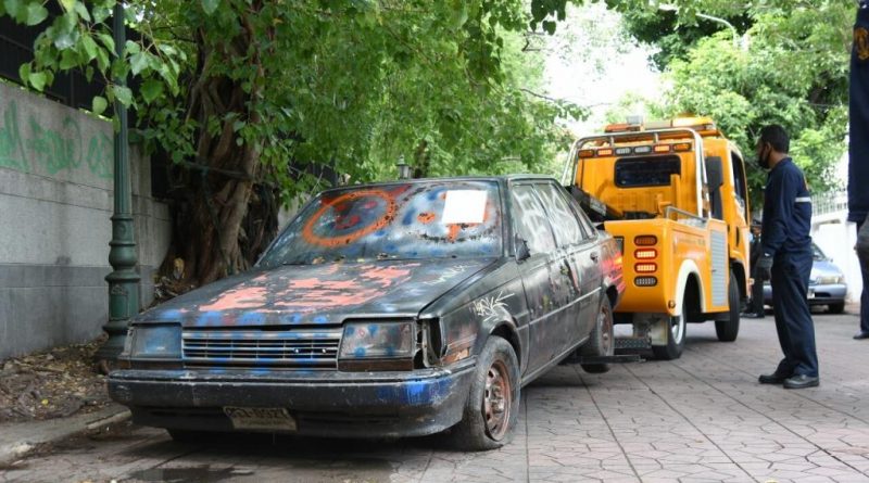 abandoned cars