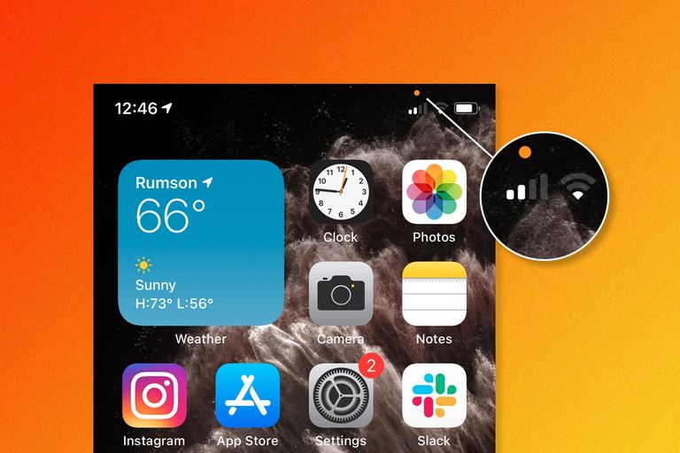 What the Orange Dot on Your iPhone Means - Pattaya One News