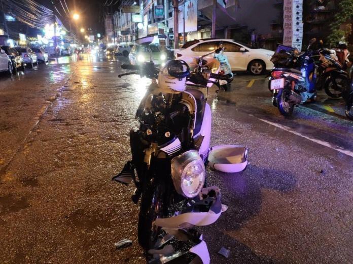 Motorbike driver