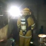 Thai man sets fire