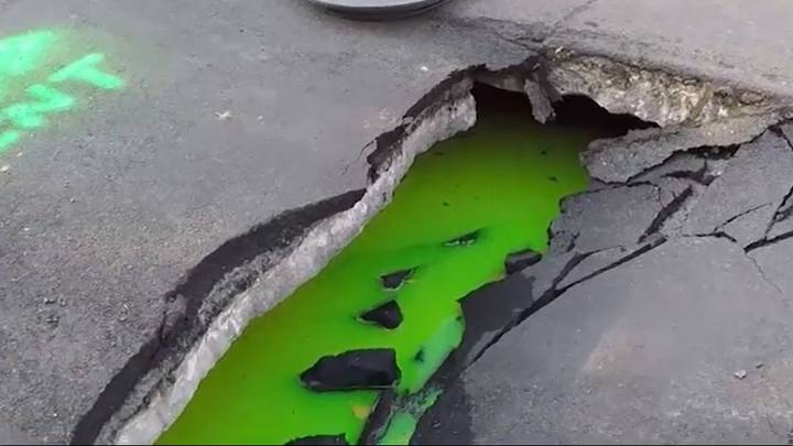 Huge Sinkhole