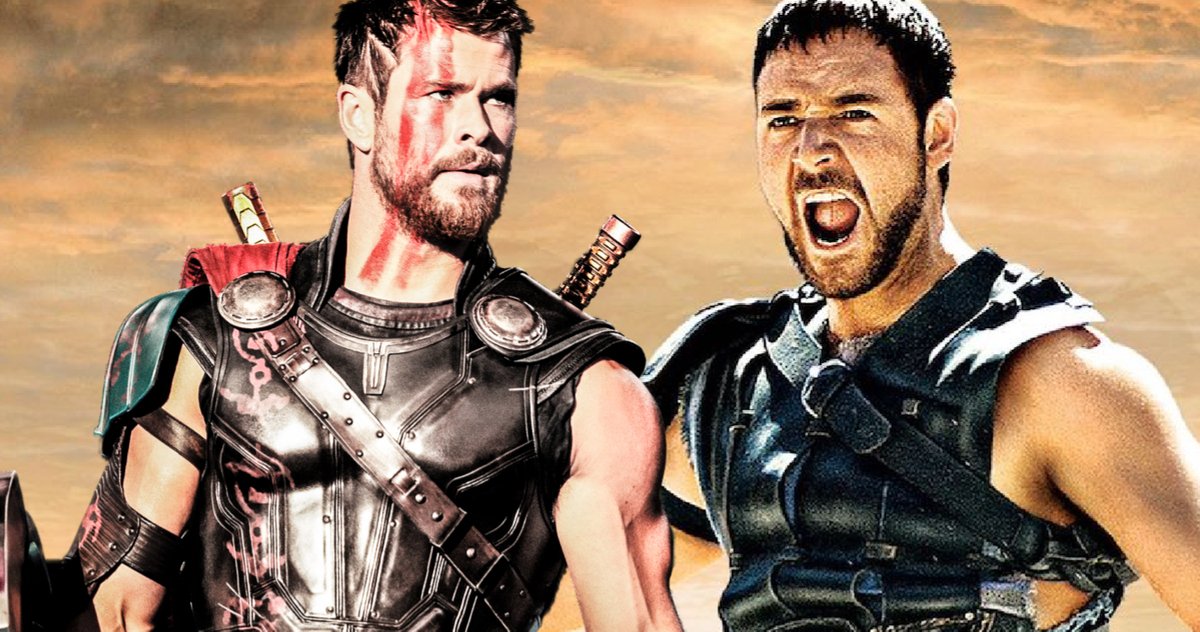    Gladiator 2 Chris Hemsworth Russell Crowe Co Producers 