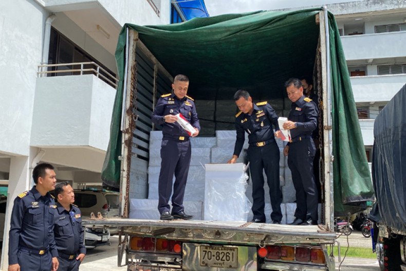 Cigarettes worth B7M seized