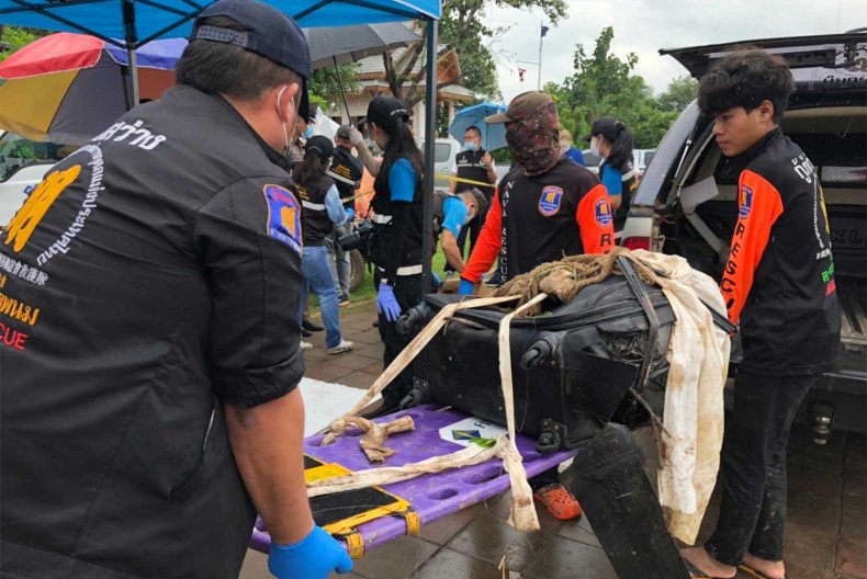 woman stuffed in suitcase found floating in Mekong River