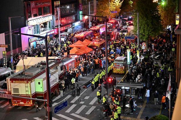 Dozens in cardiac arrest after Halloween party stampede