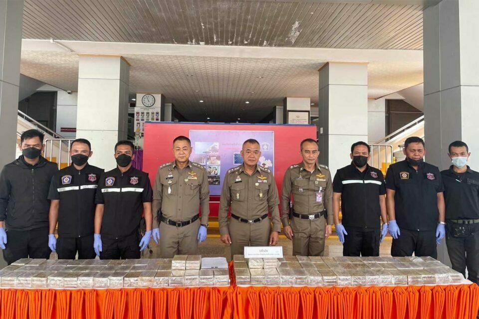 110 kilogrammes of heroin seized