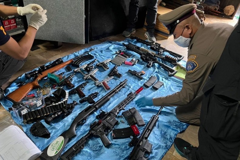 War weapons 61 arrested, 145 'ghost guns' seized