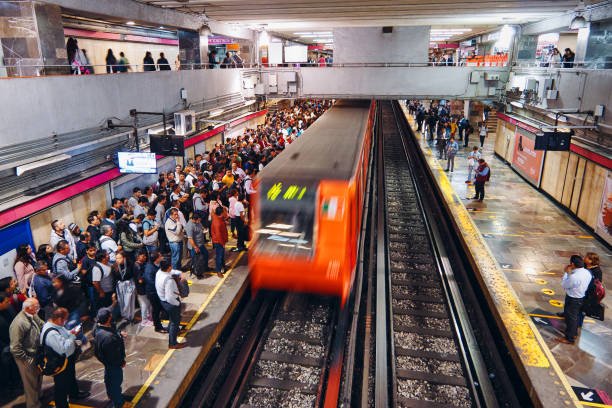 Mexico underground Metro