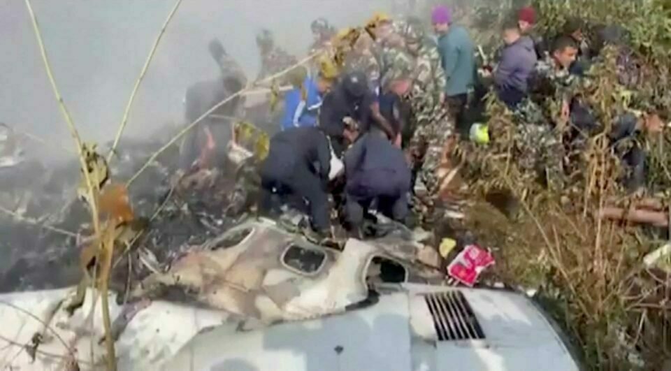 plane crash in Pokhara Nepal