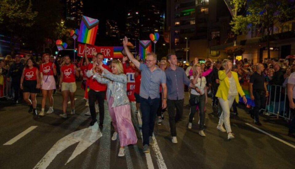 Australian PM Mardi Gras