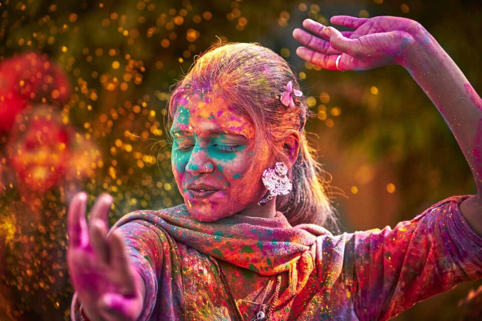 Holi festival India