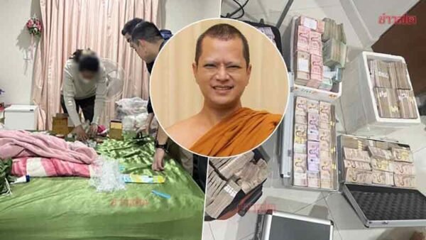 Nine monks face criminal court ovev a 182 million baht