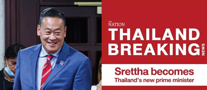 Srettha becomes Thailand’s new prime minister