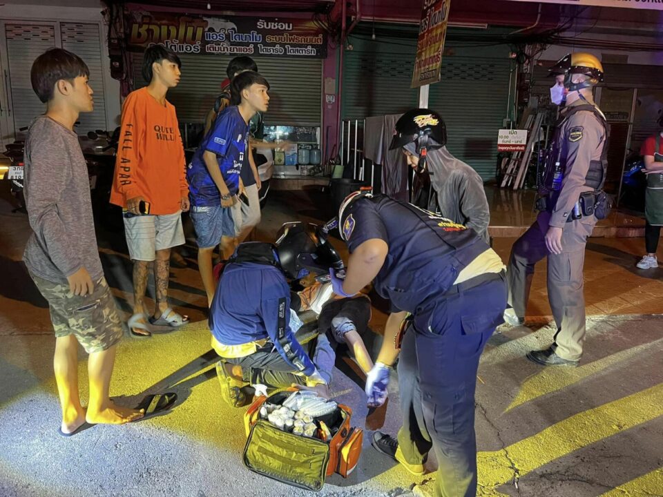 Molotov cocktail attack in Pattaya