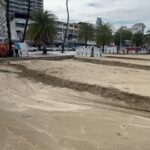 Heavy Rains Lead to Beach Erosion