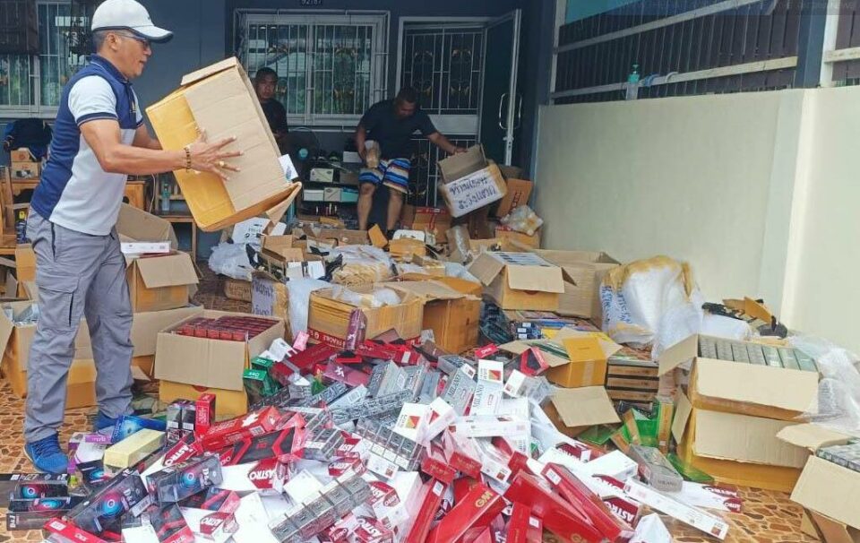 Millions in Illegal Cigarettes and Liquor Seized