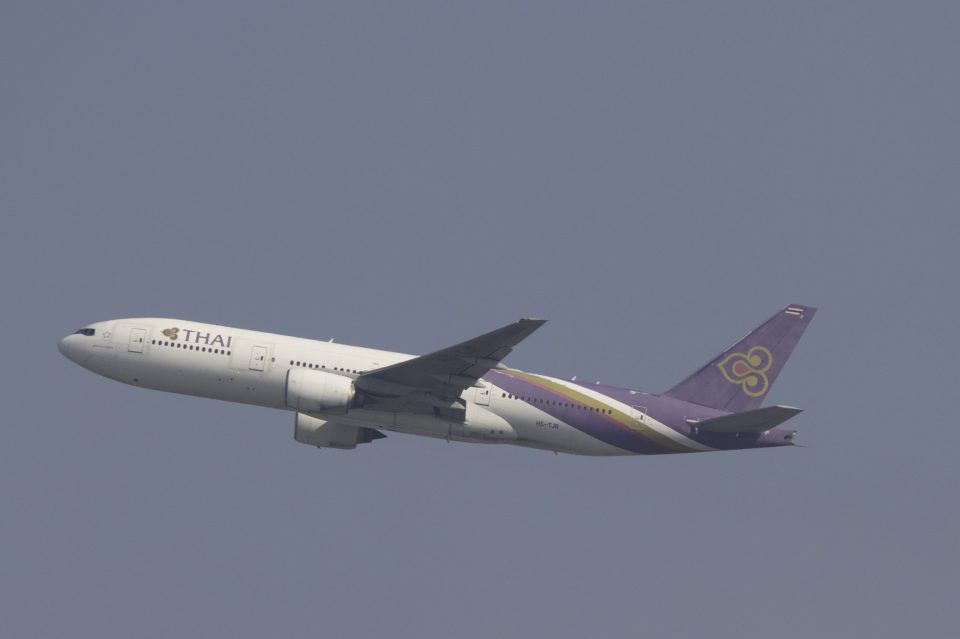 Thai Airways Pattaya one Feb 3 2024