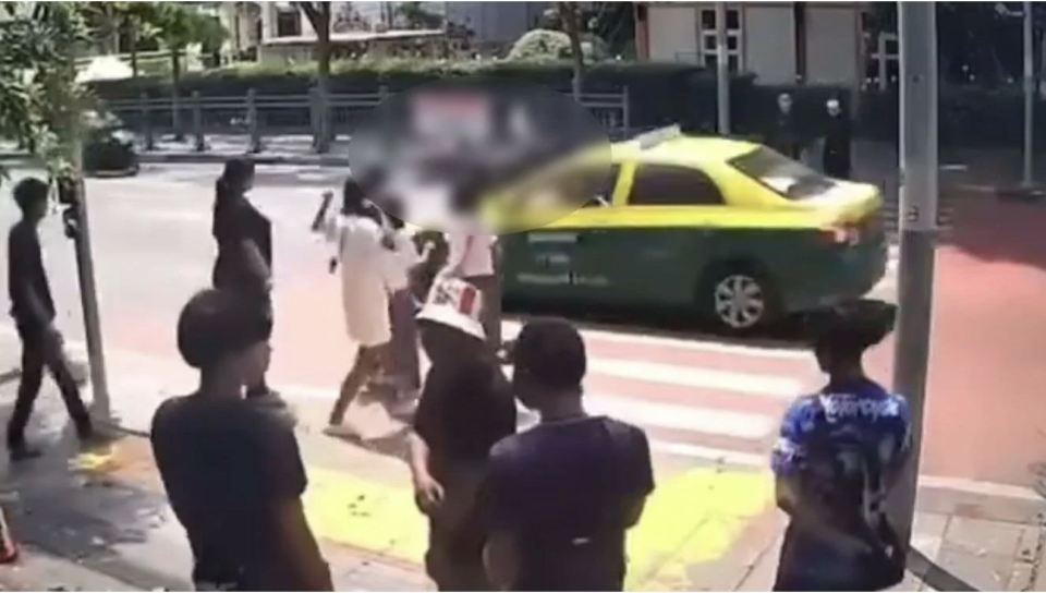 Pedestrian Struck by Taxi Driver at Asiatique