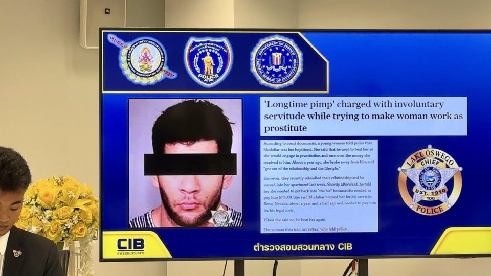 American Suspect Arrested in Bangkok