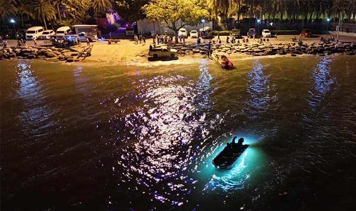 Boat sinks near Laem Chabang