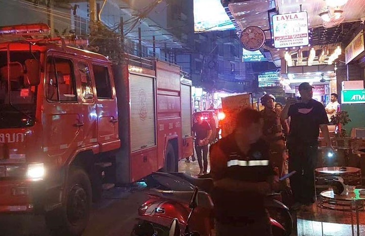 Fire scare at Dubai Restaurant Walking St